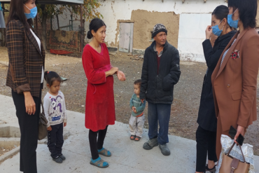 №9 қалалық емханаға қарасты жалғыз басты мүгедек анаға әлеуметтік   азық –түлікпен қамтамасыз етілді,психологиялық қолдау көрсетілді.